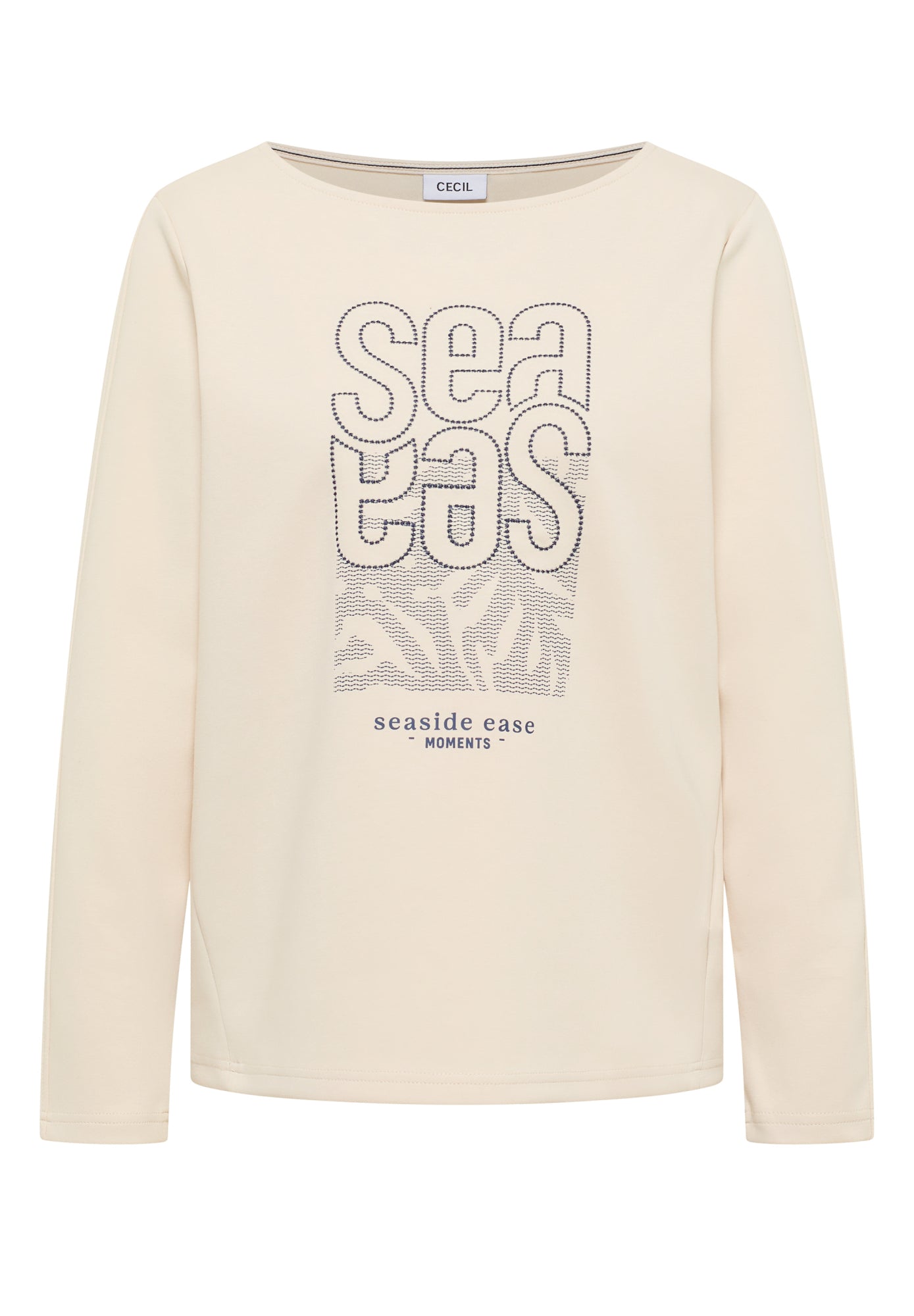 Cecil Langarmshirts  beige