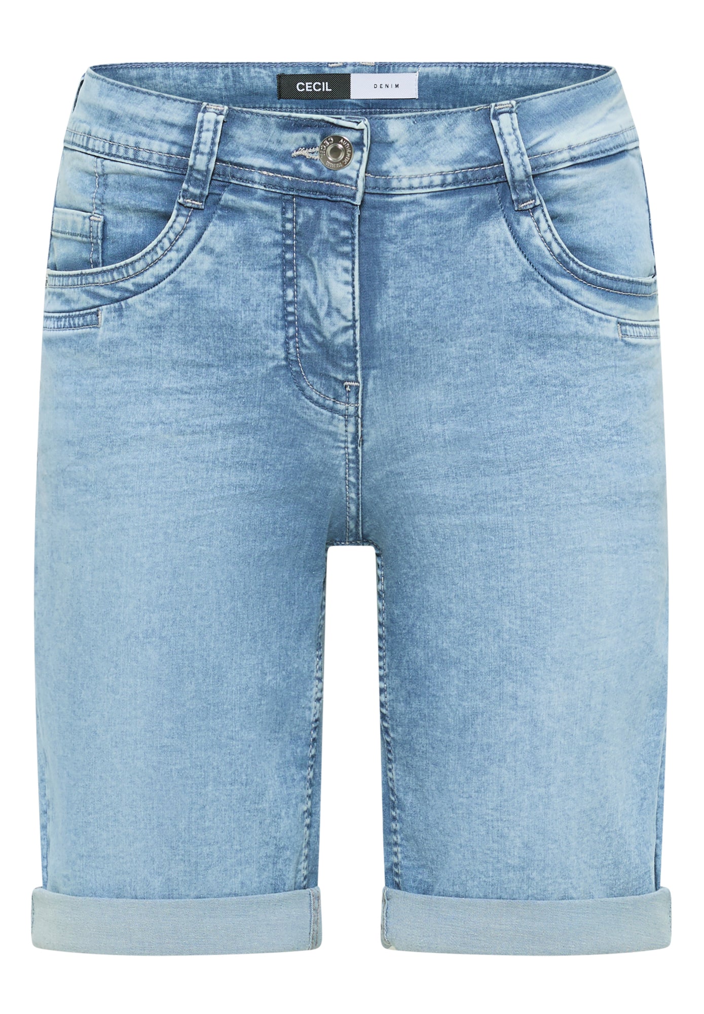 Cecil Jeansshorts  hellblau