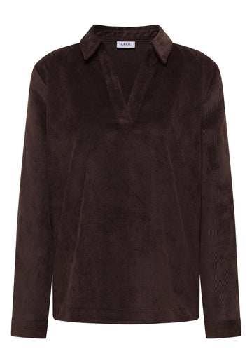 Softe Cordbluse