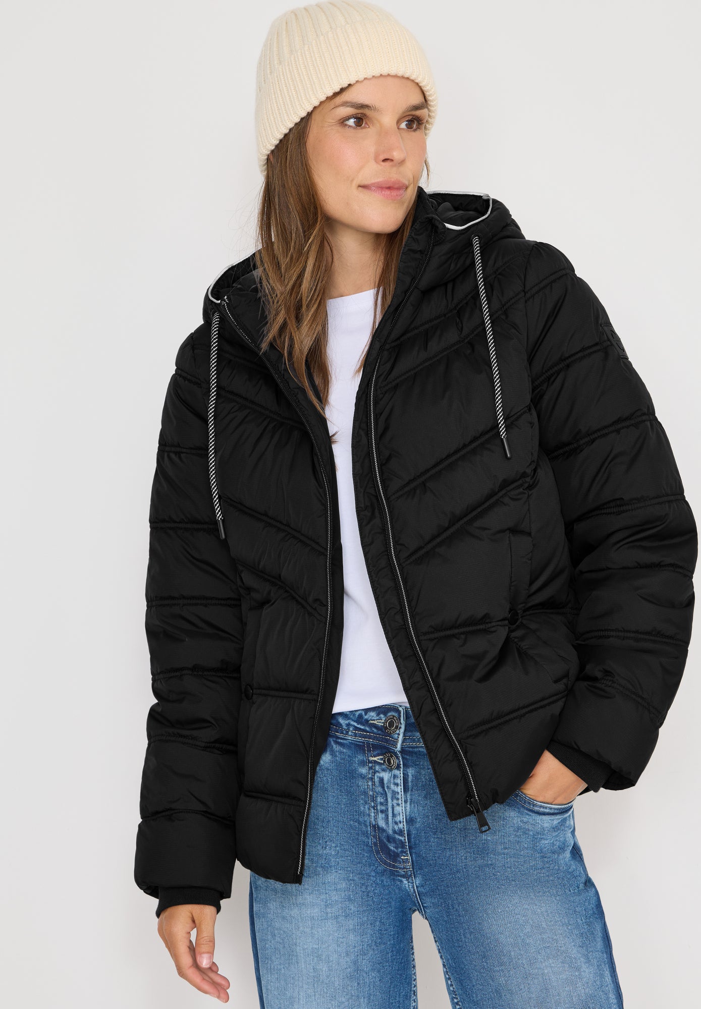 Cecil Outdoor-Jacken  schwarz