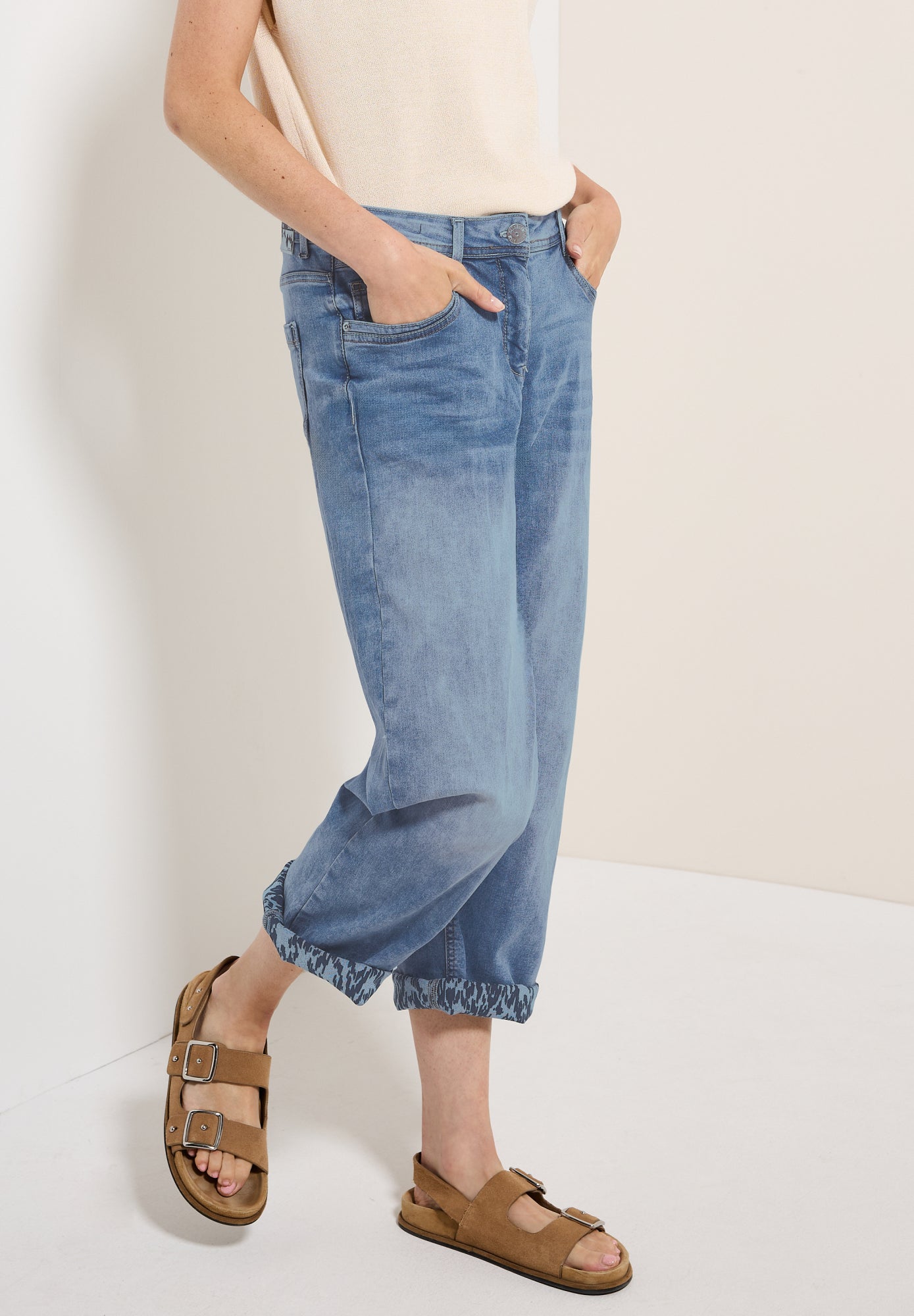 Cecil Straight  blau