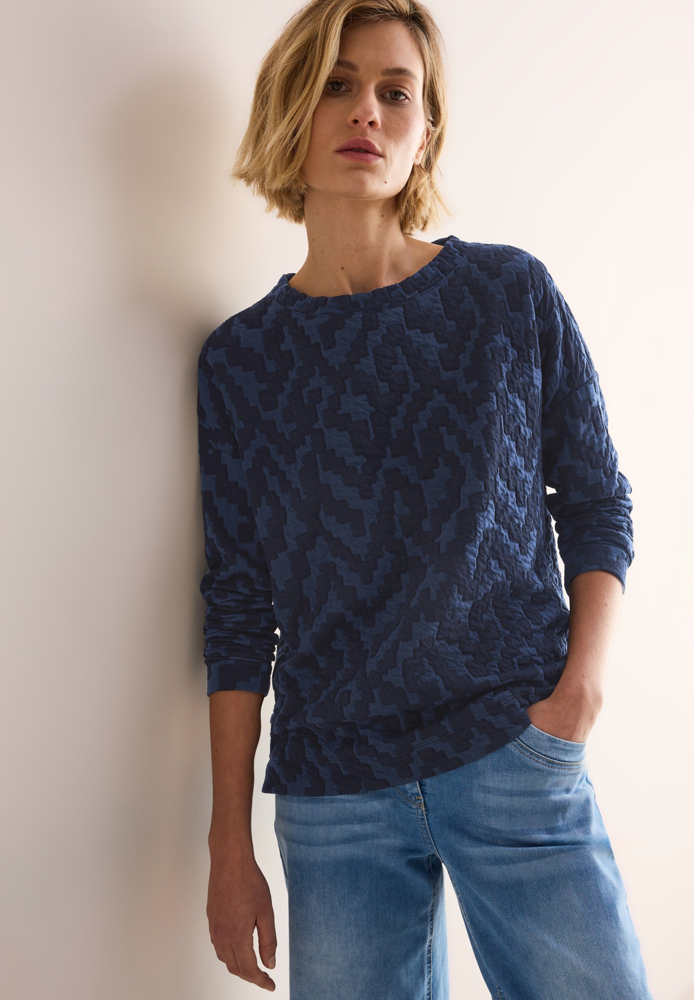 Cecil Sweatshirts  dunkelblau