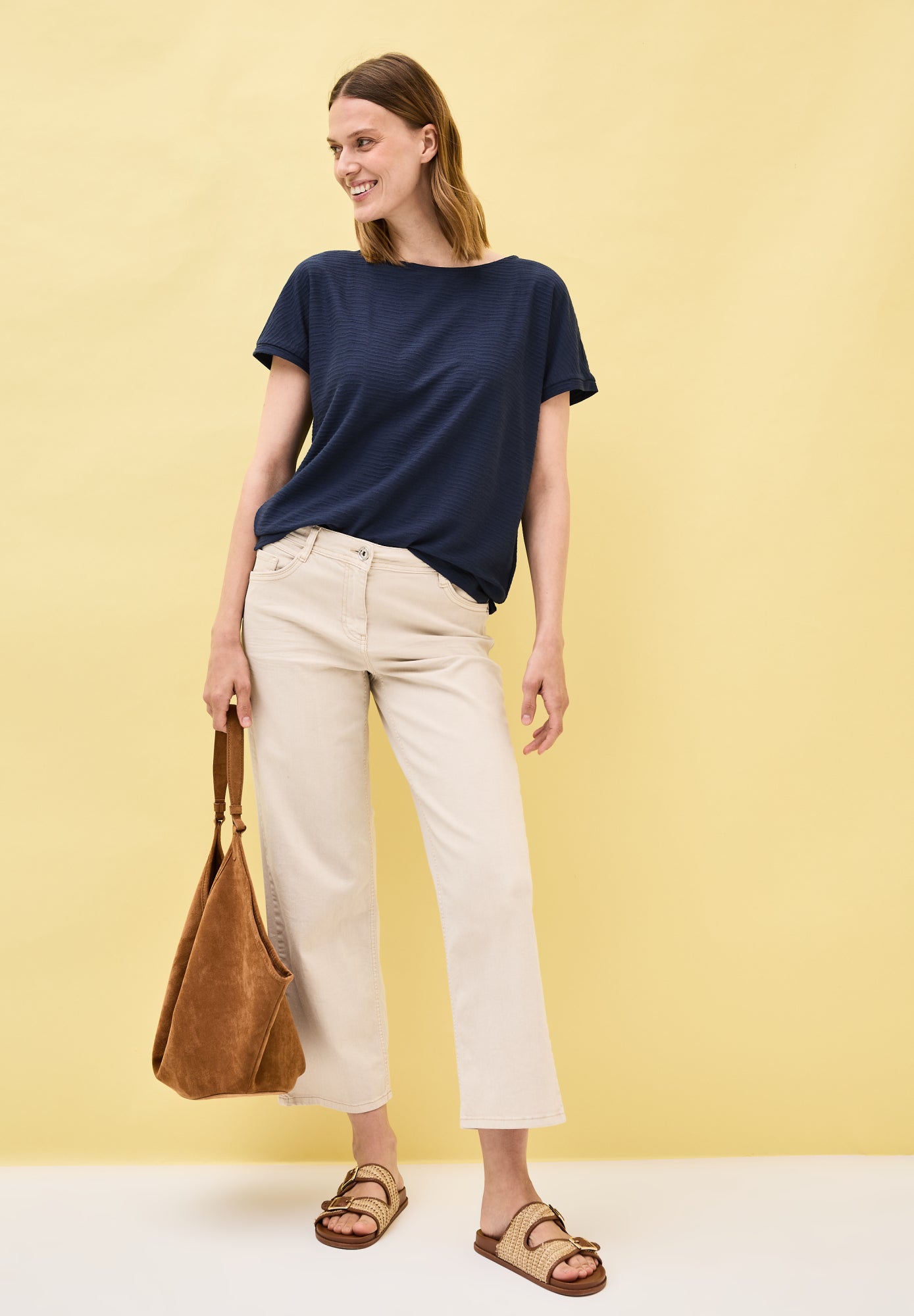 Cecil T-Shirts  dunkelblau