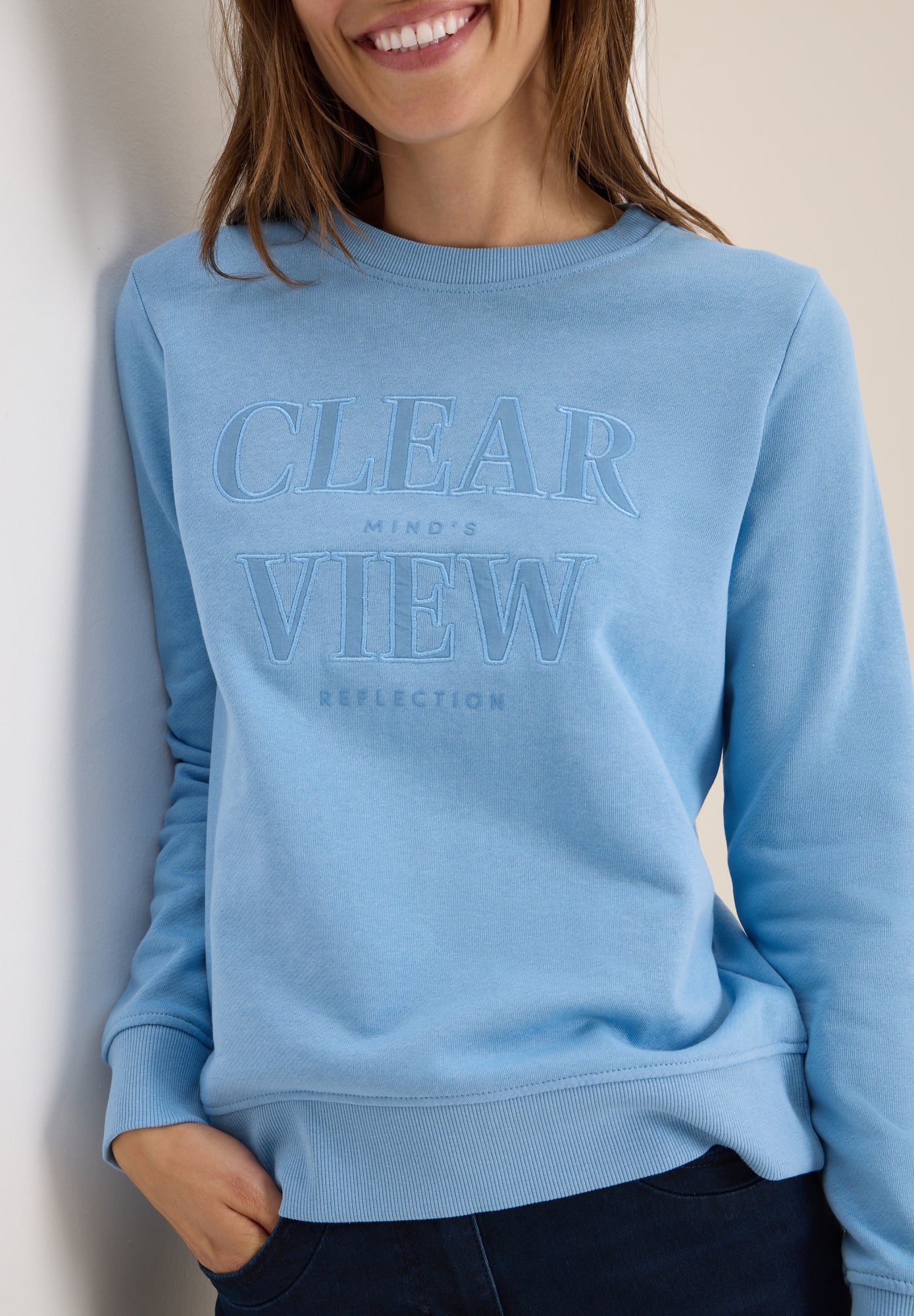 Cecil Sweatshirts  hellblau