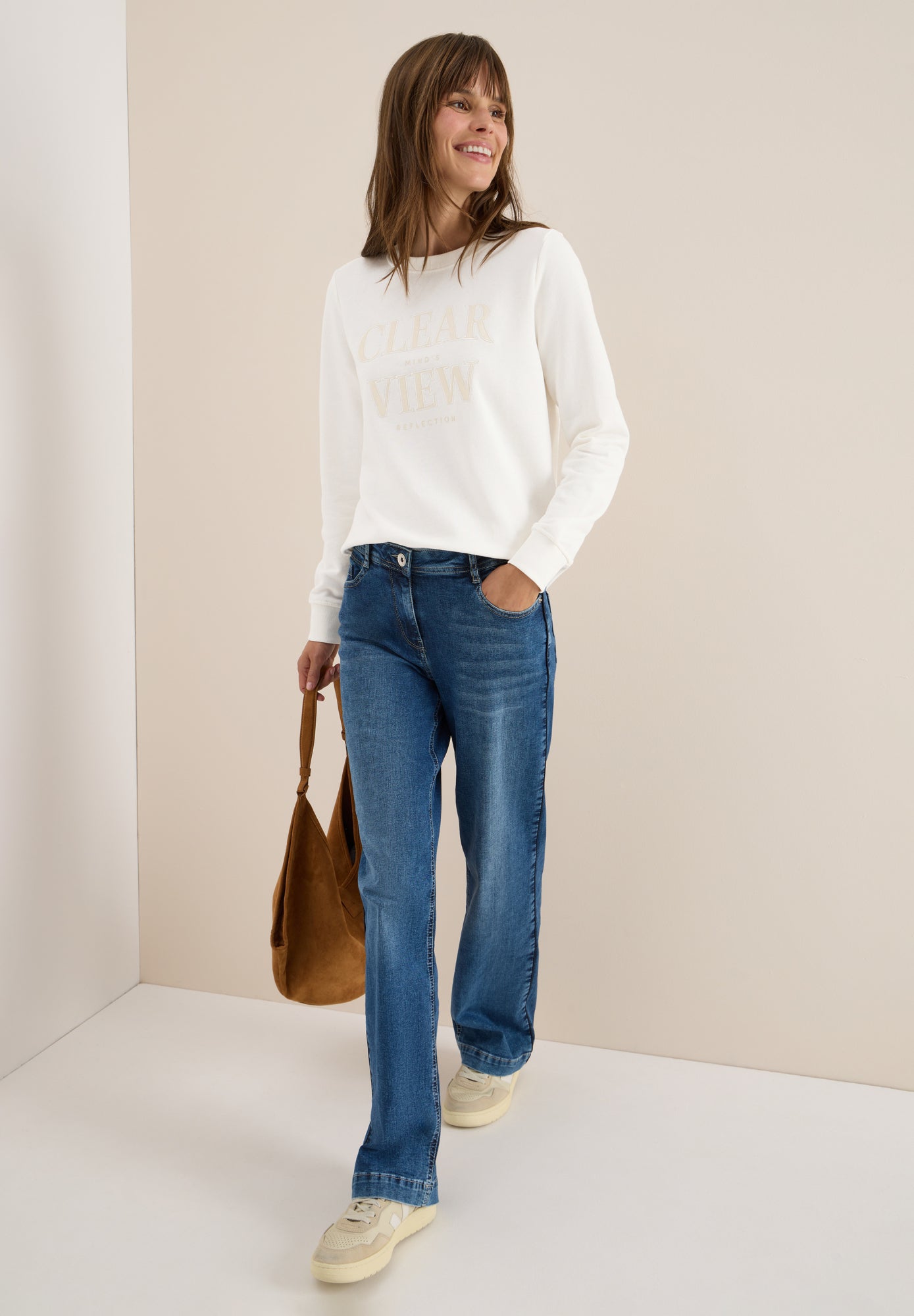 Cecil Sweatshirts  weiß