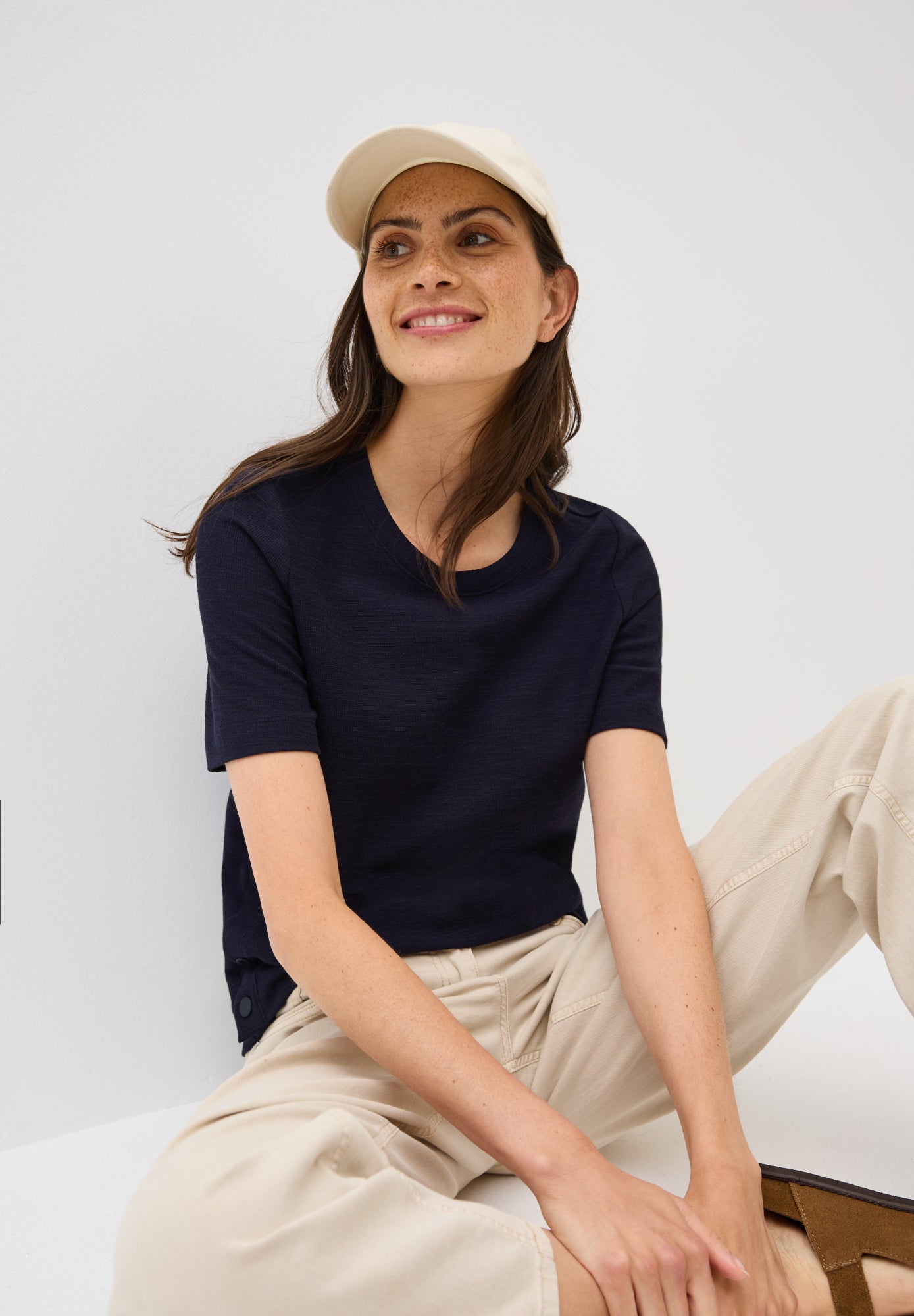 Cecil T-Shirts  dunkelblau