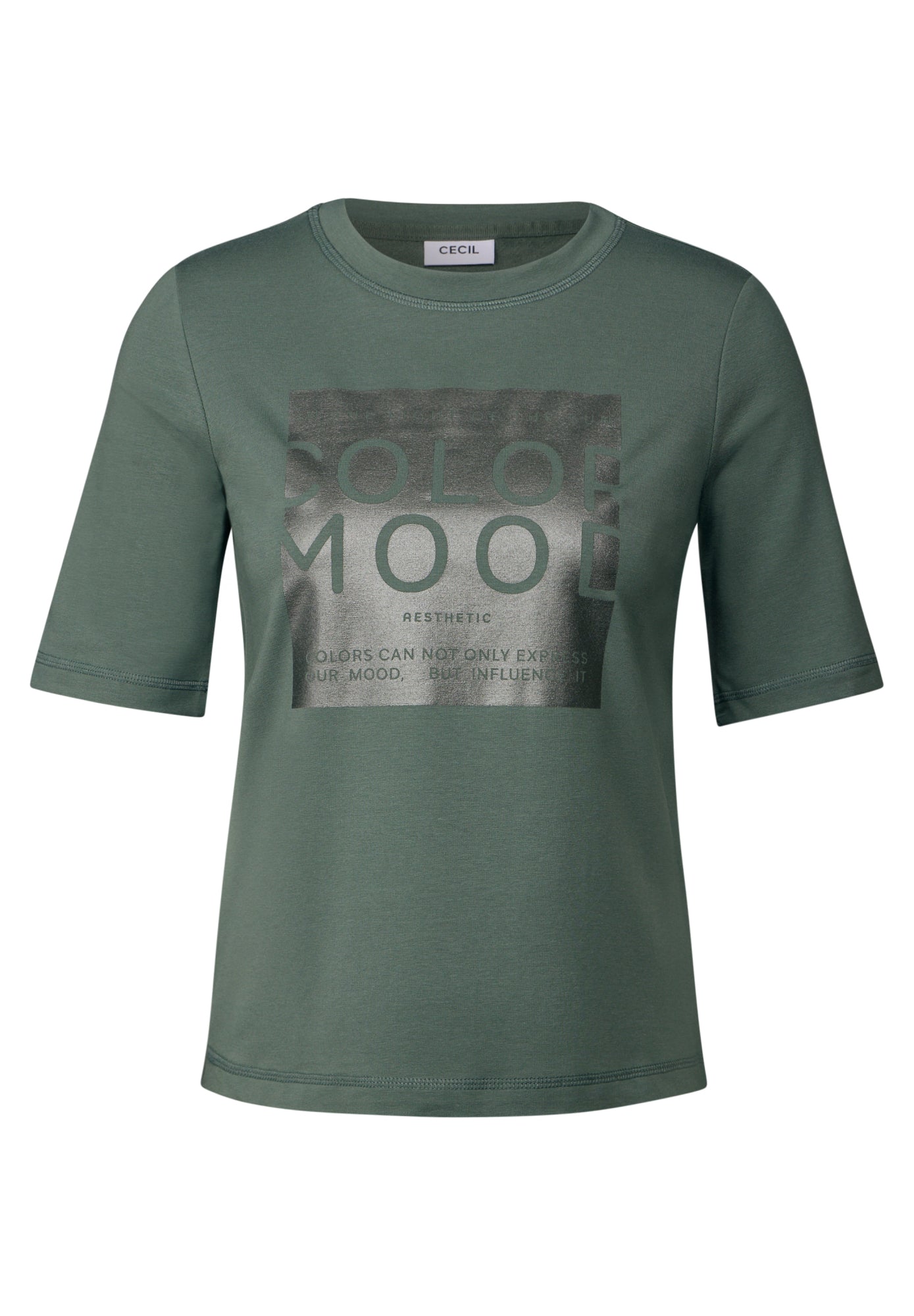 Cecil T-Shirts  grün