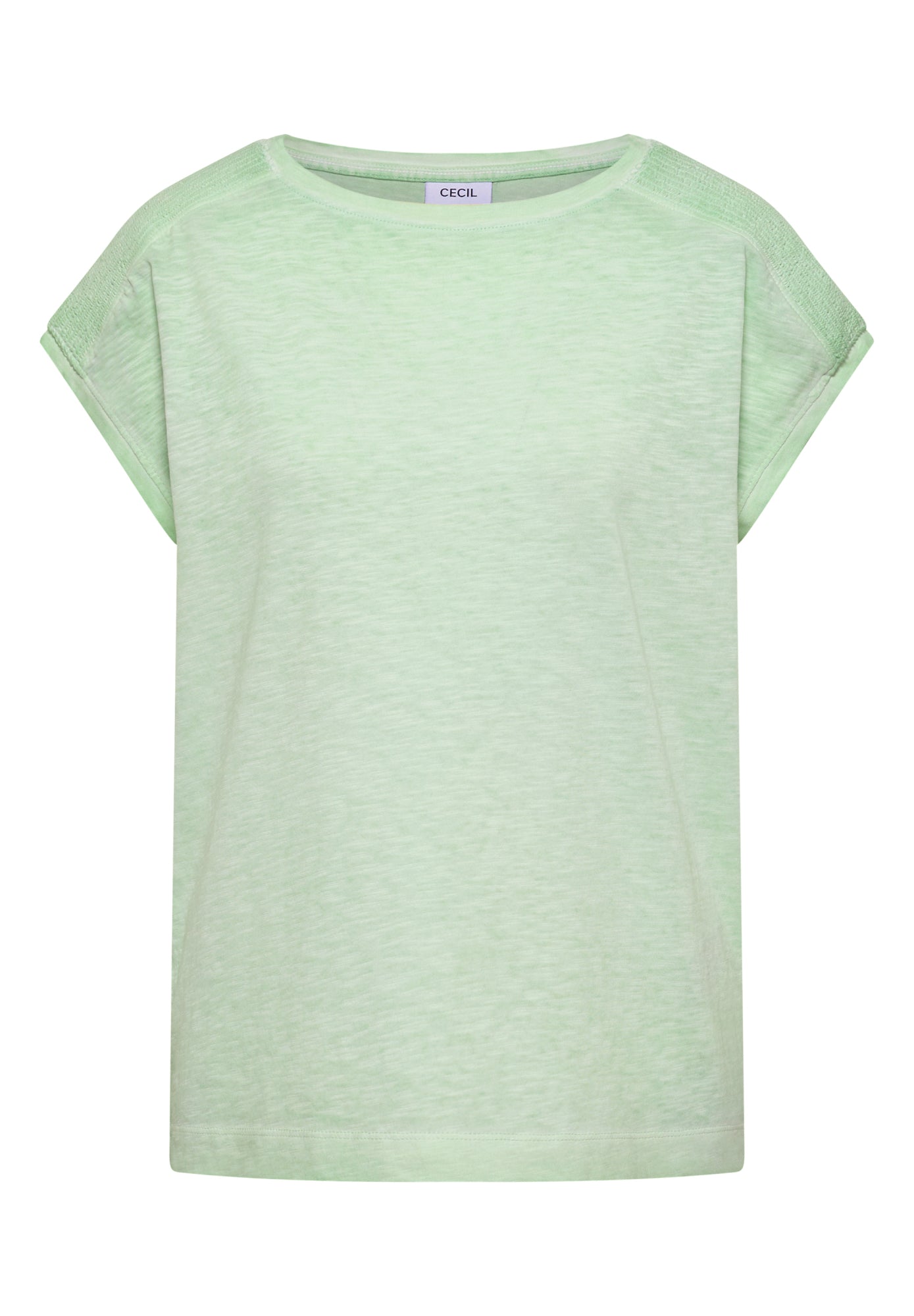 Cecil T-Shirts  hellgrün