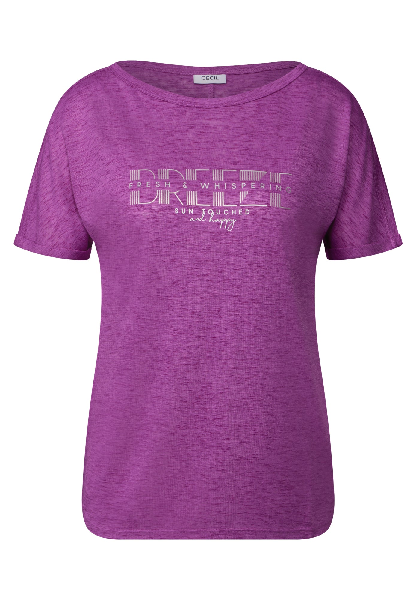 Cecil T-Shirts  lila
