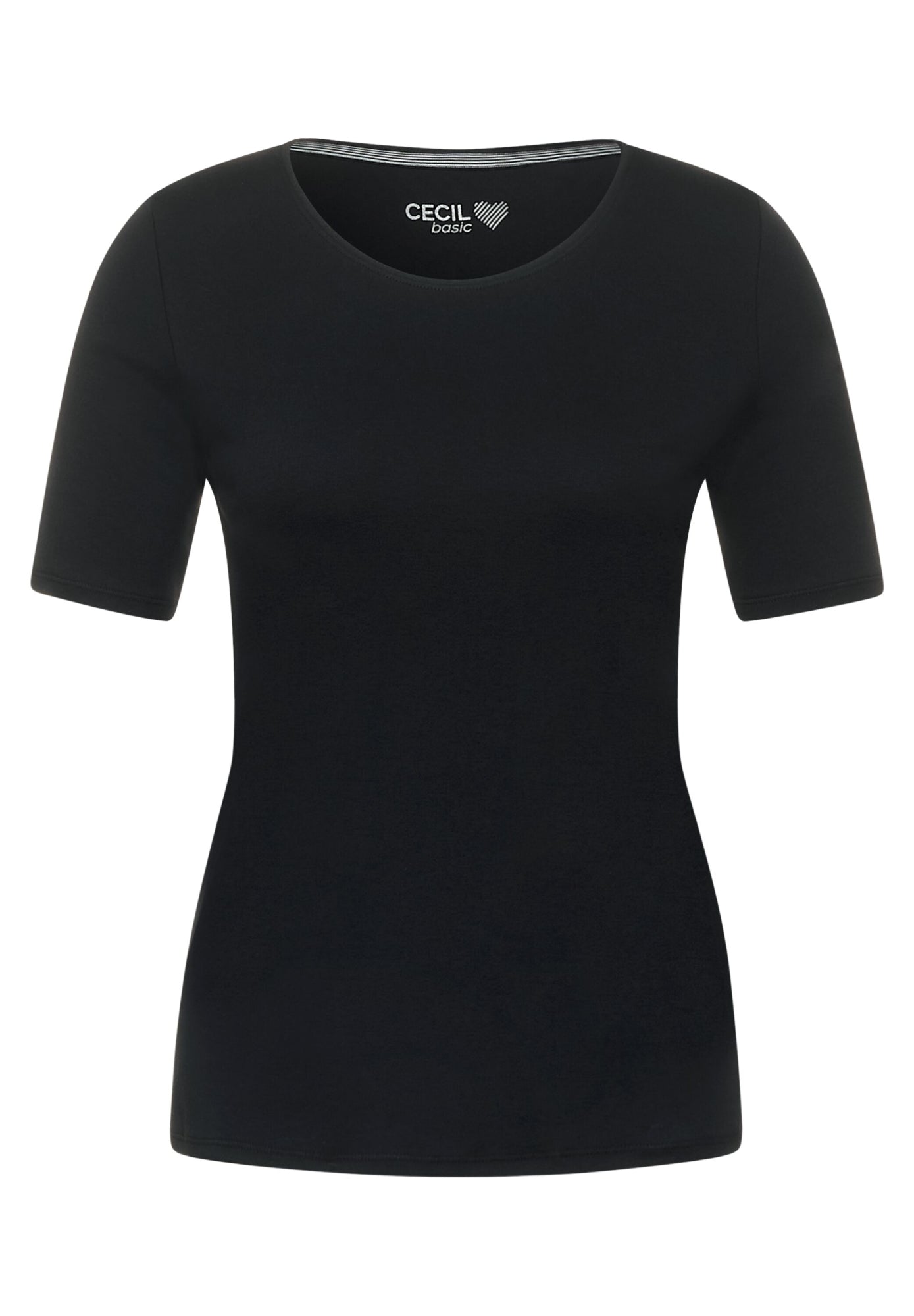 Cecil T-Shirts  schwarz