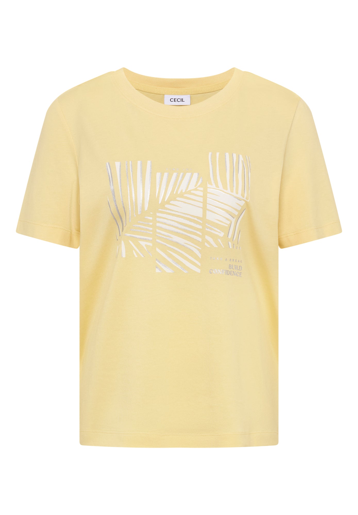 Cecil T-Shirts  gelb