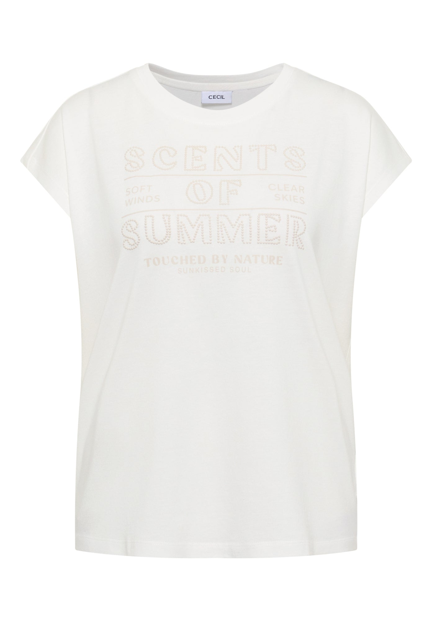 Cecil T-Shirts  weiß