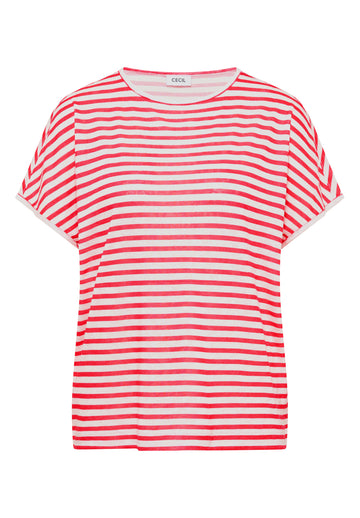 T-Shirt mit Boatneck
