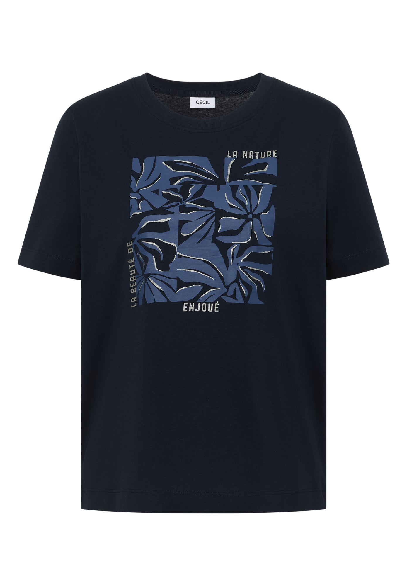 Cecil T-Shirts  dunkelblau