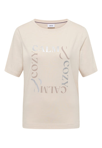 T-Shirt mit Frontprint