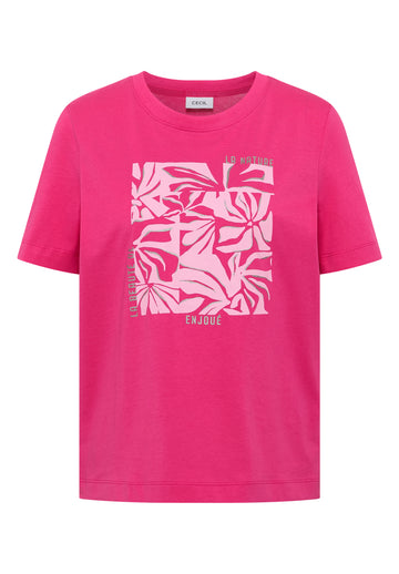 T-Shirt mit Frontprint