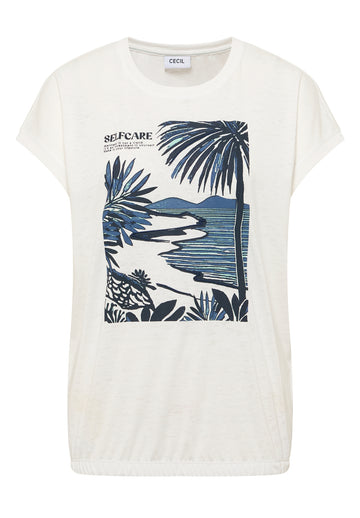 T-Shirt mit Frontprint