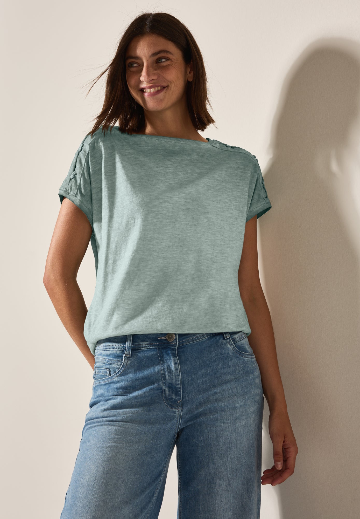 Cecil T-Shirts  khaki