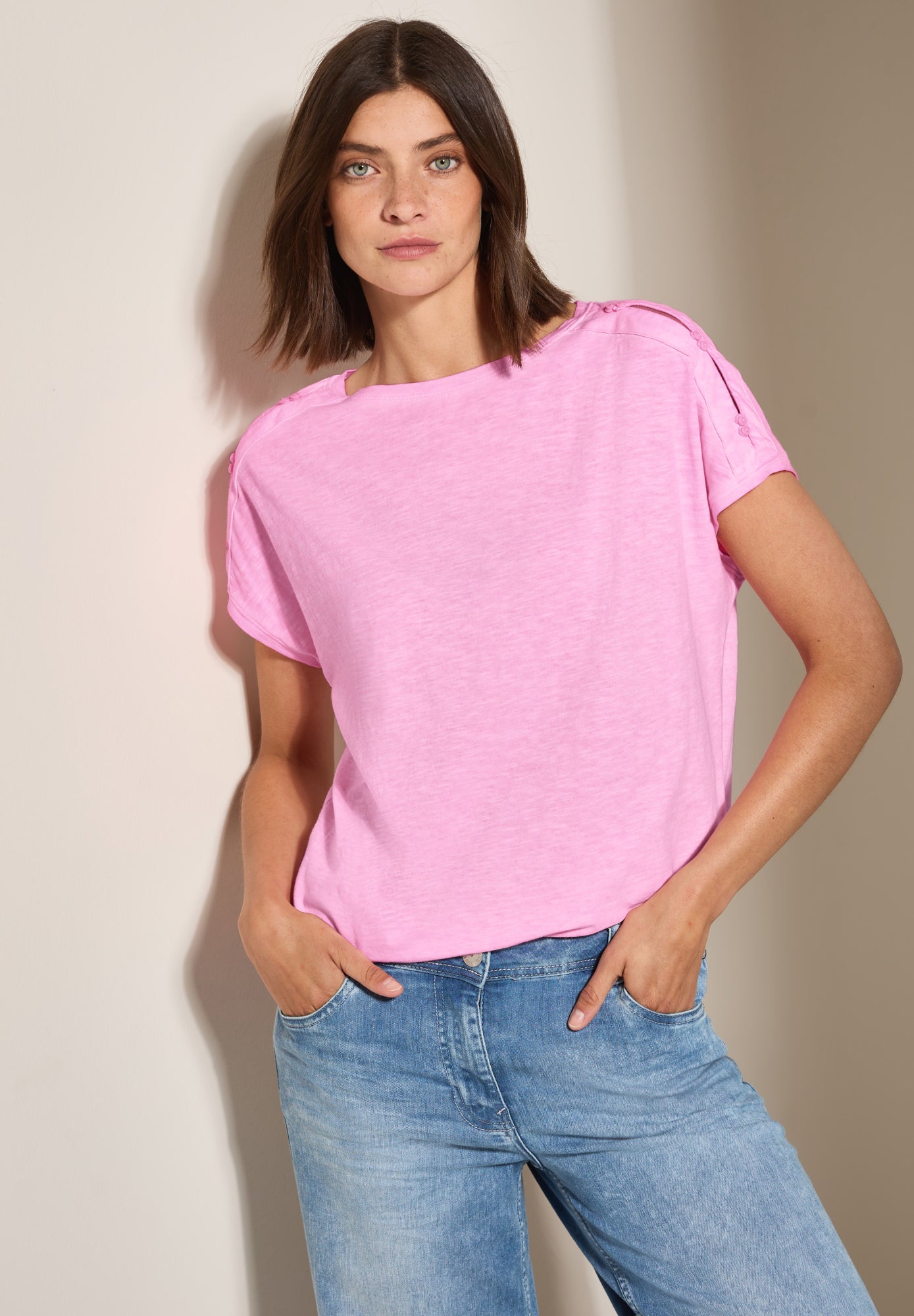 Cecil T-Shirts  rosa