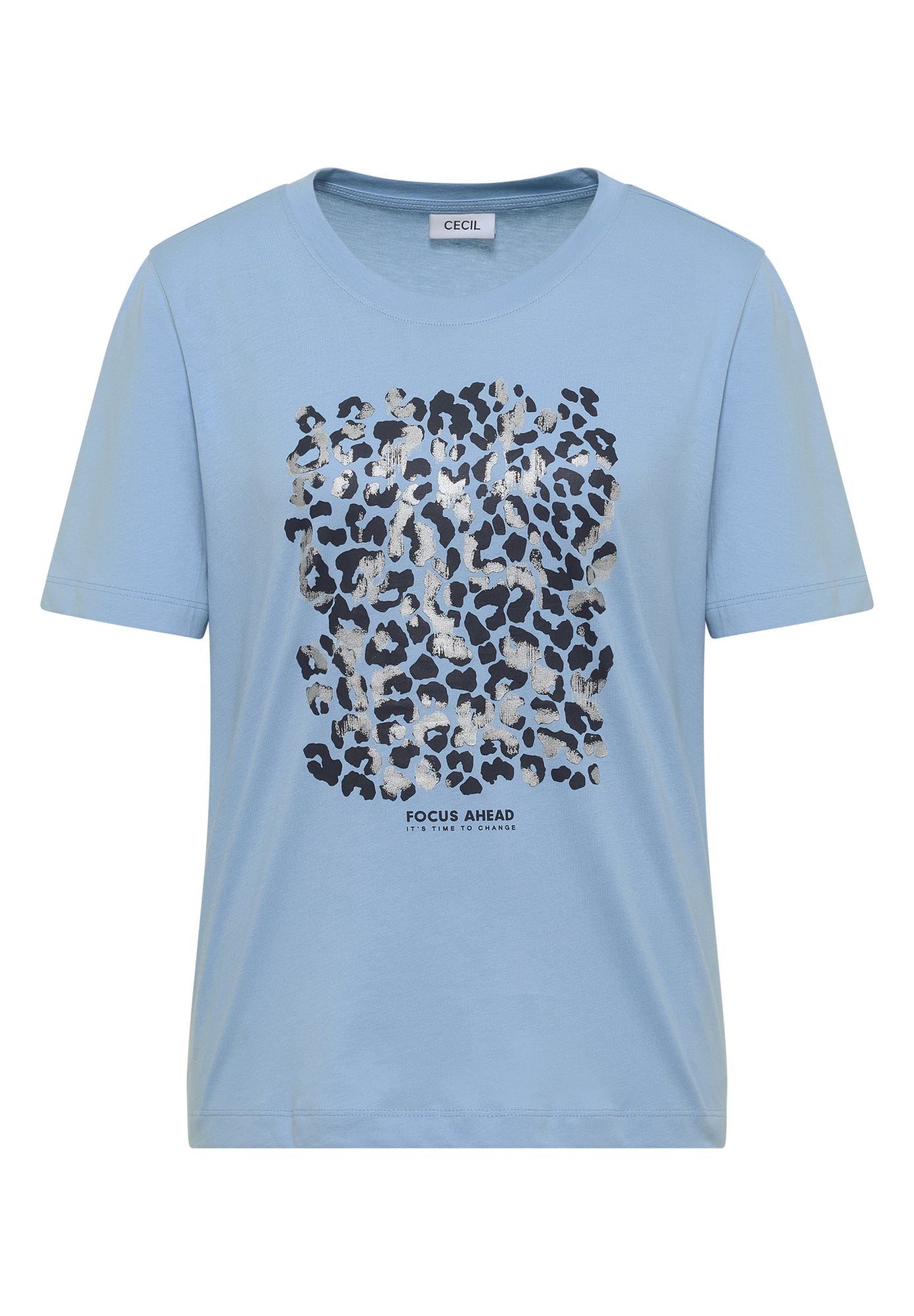 Cecil T-Shirts  hellblau