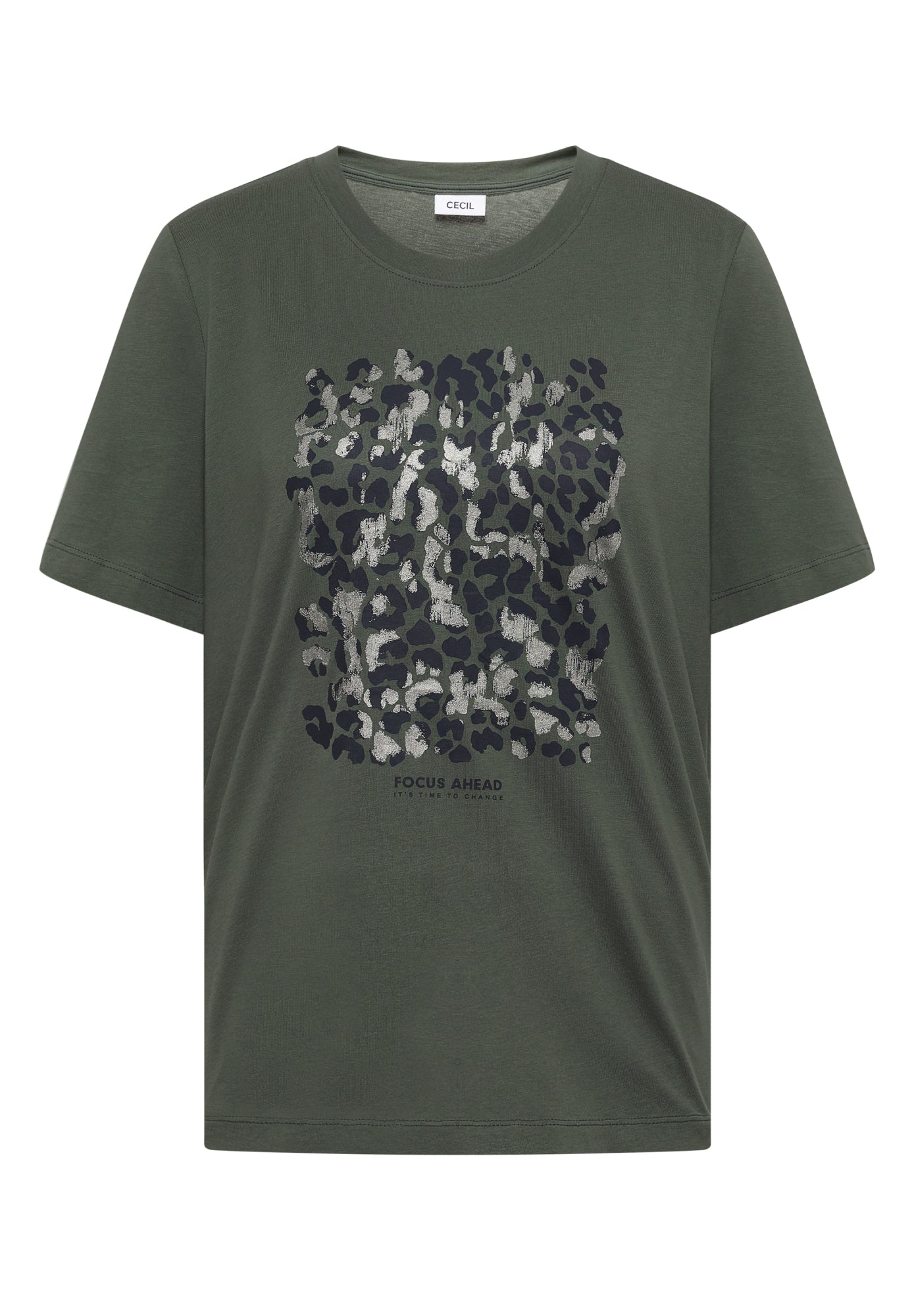 Cecil T-Shirts  oliv