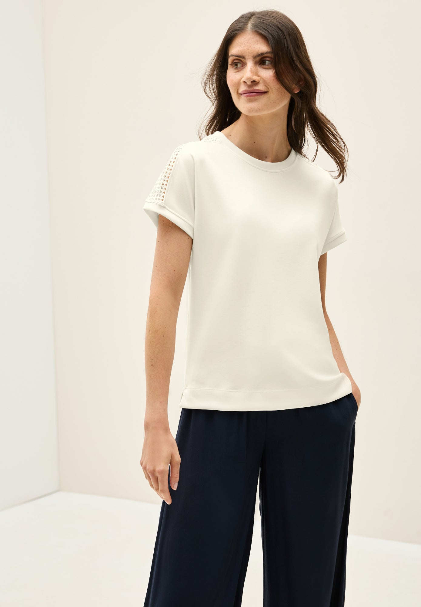 Cecil T-Shirts  beige
