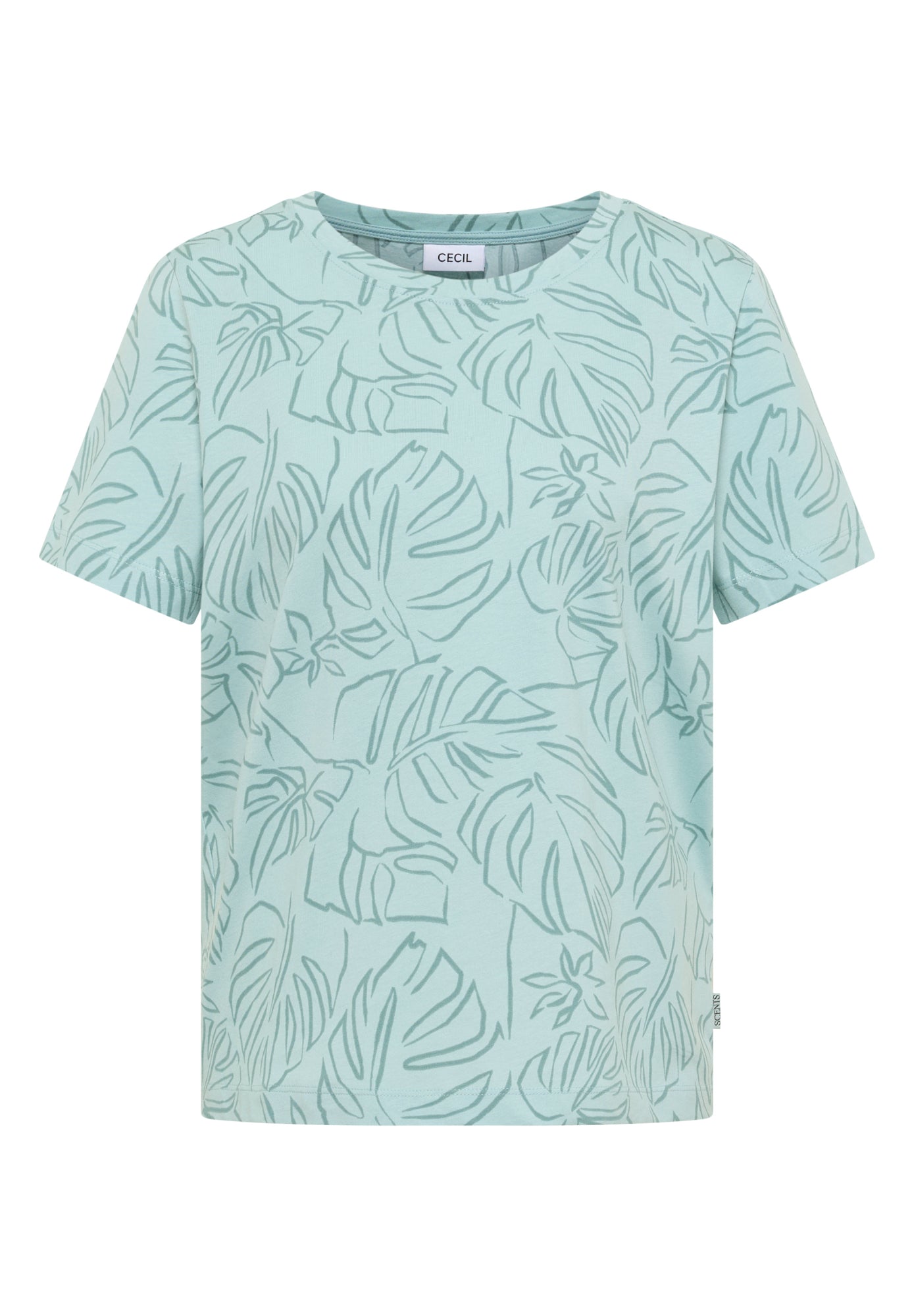 Cecil T-Shirts  grün