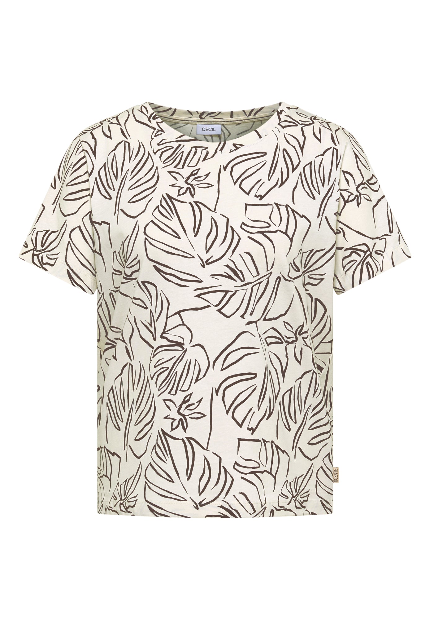 Cecil T-Shirts  weiß