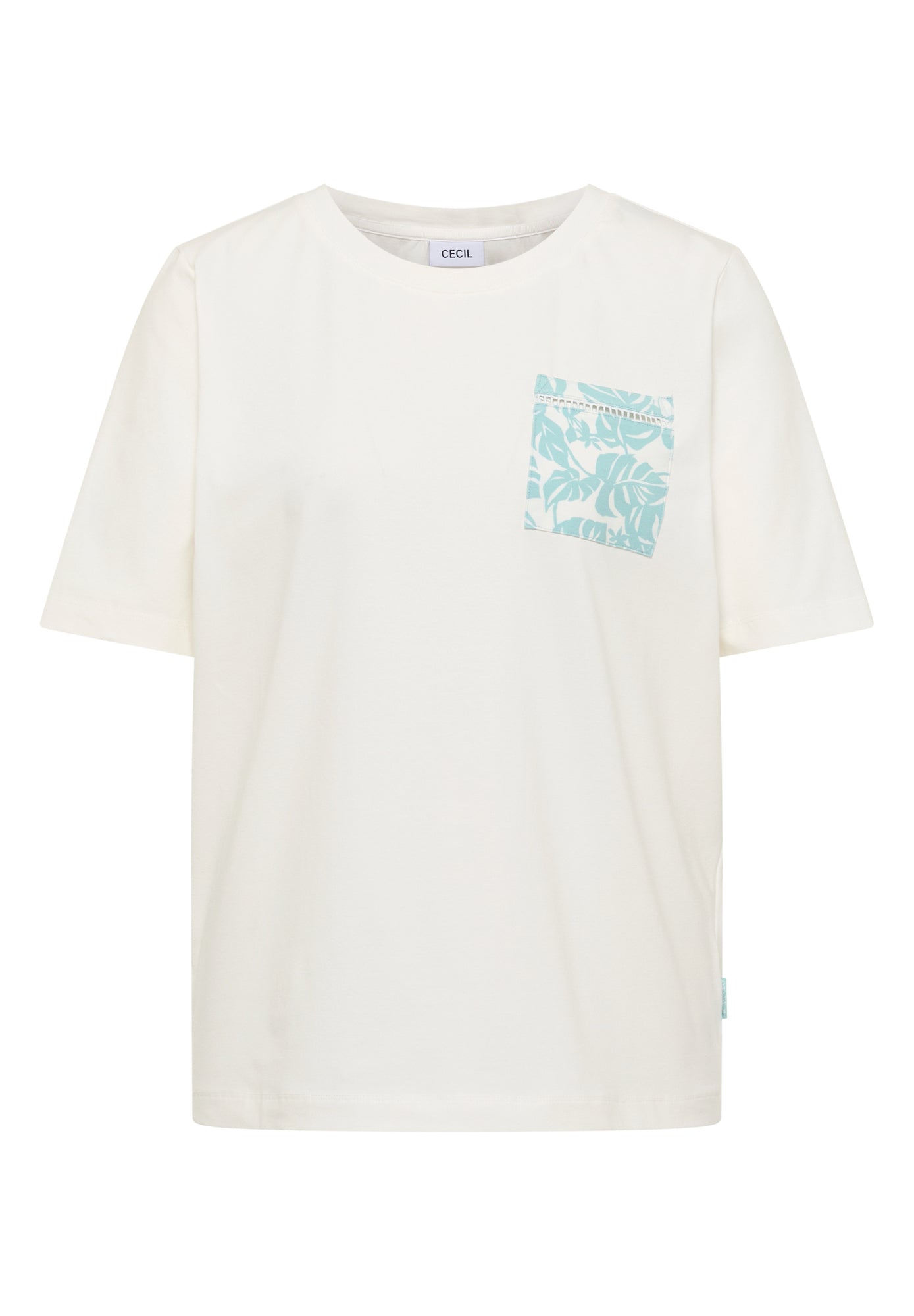Cecil T-Shirts  weiß