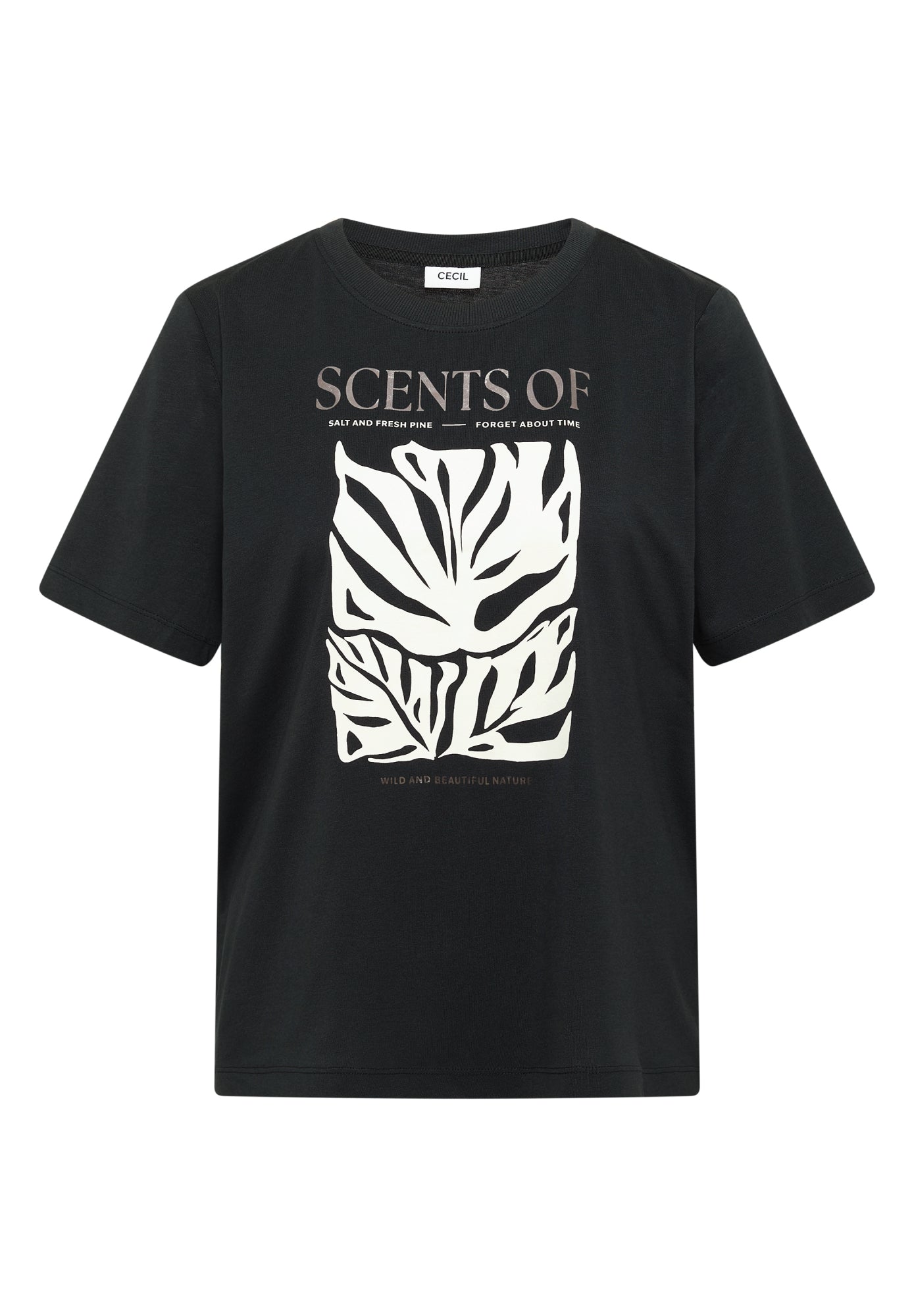 Cecil T-Shirts  grau