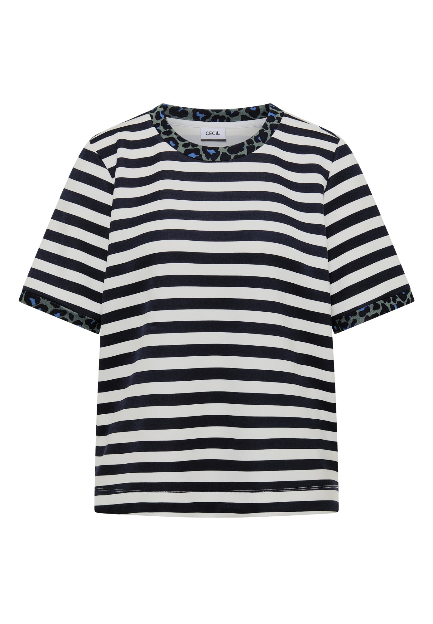 Cecil T-Shirts  blau