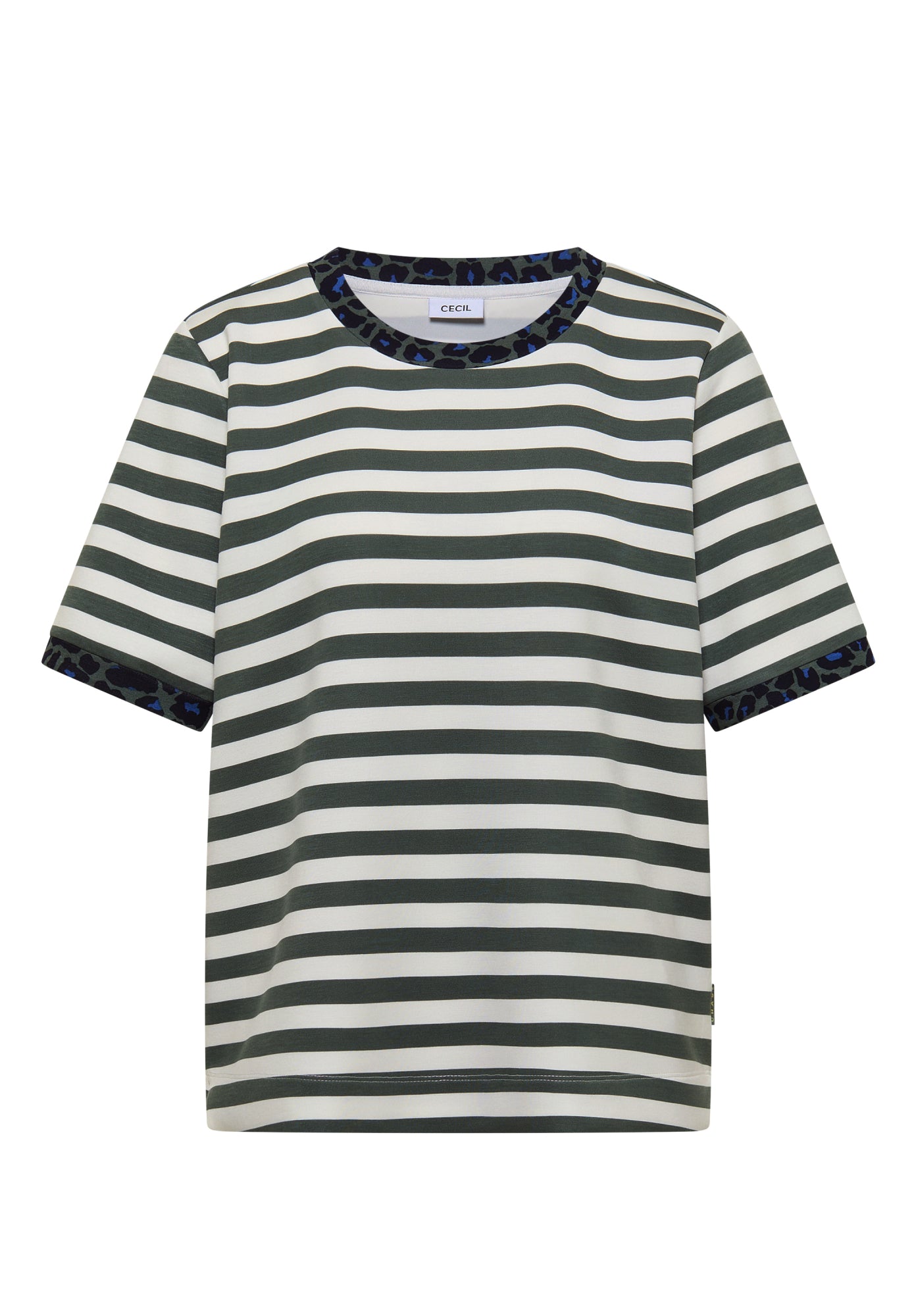 Cecil T-Shirts  grün