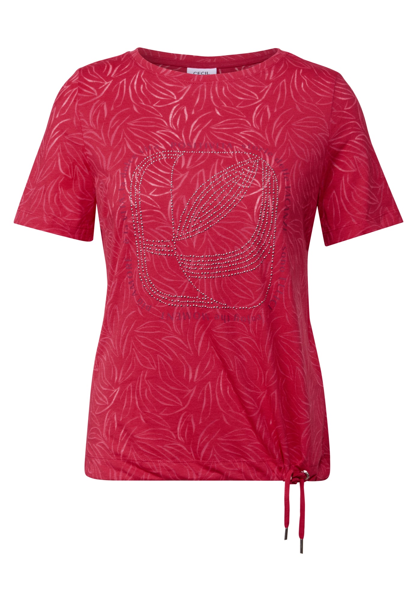 Cecil T-Shirts  rot