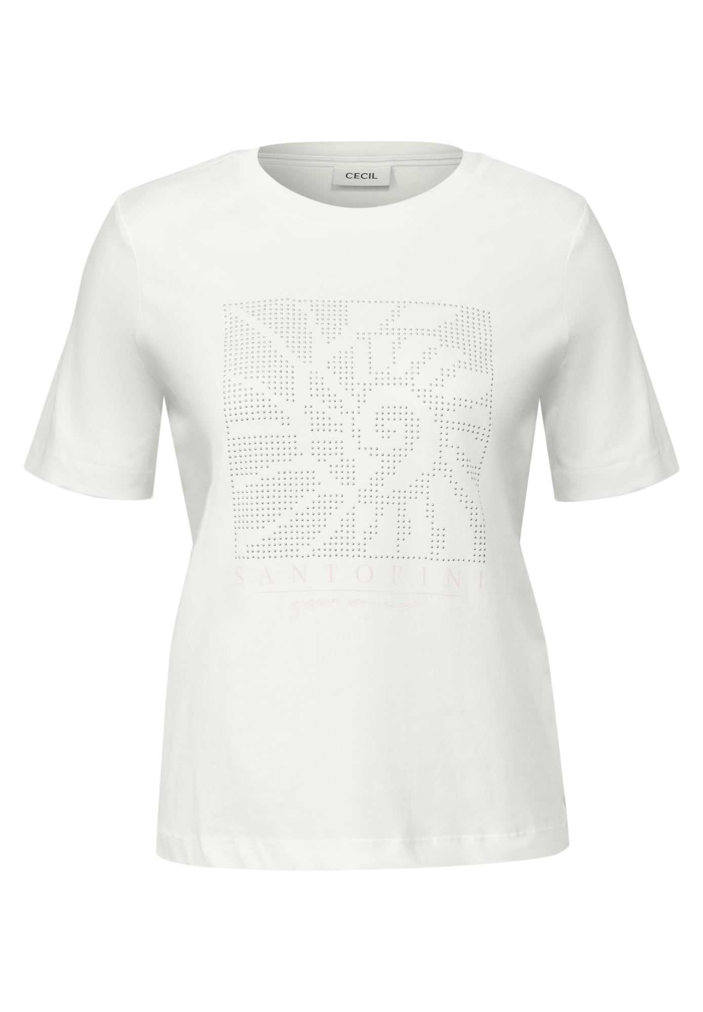 Cecil T-Shirts  weiß