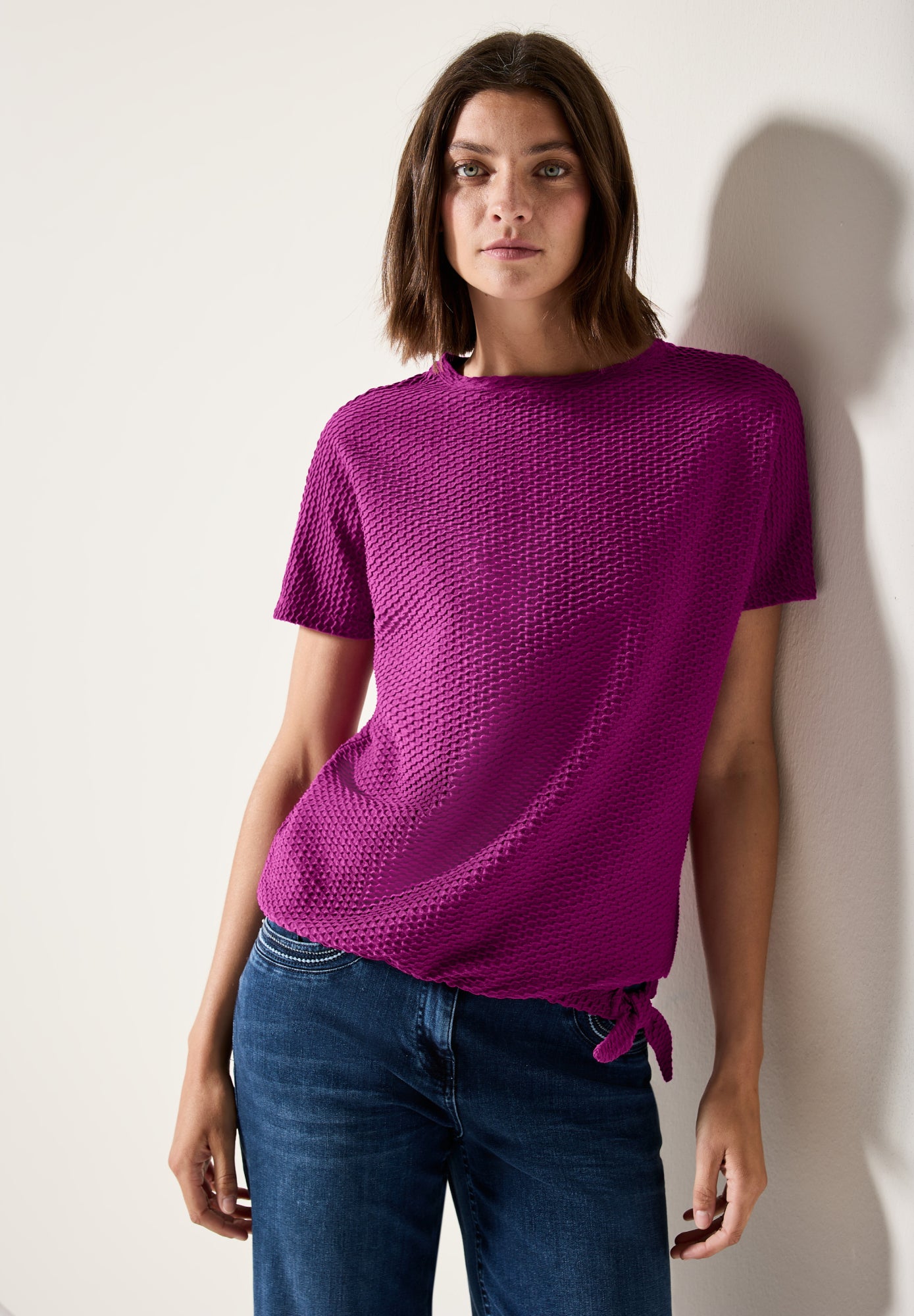 Cecil T-Shirts  lila