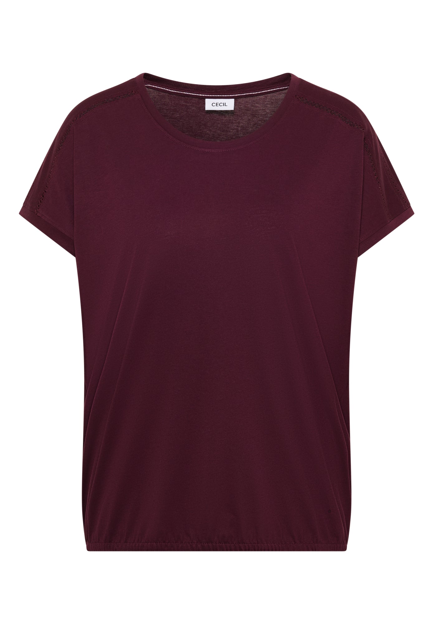 Cecil T-Shirts  bordeaux