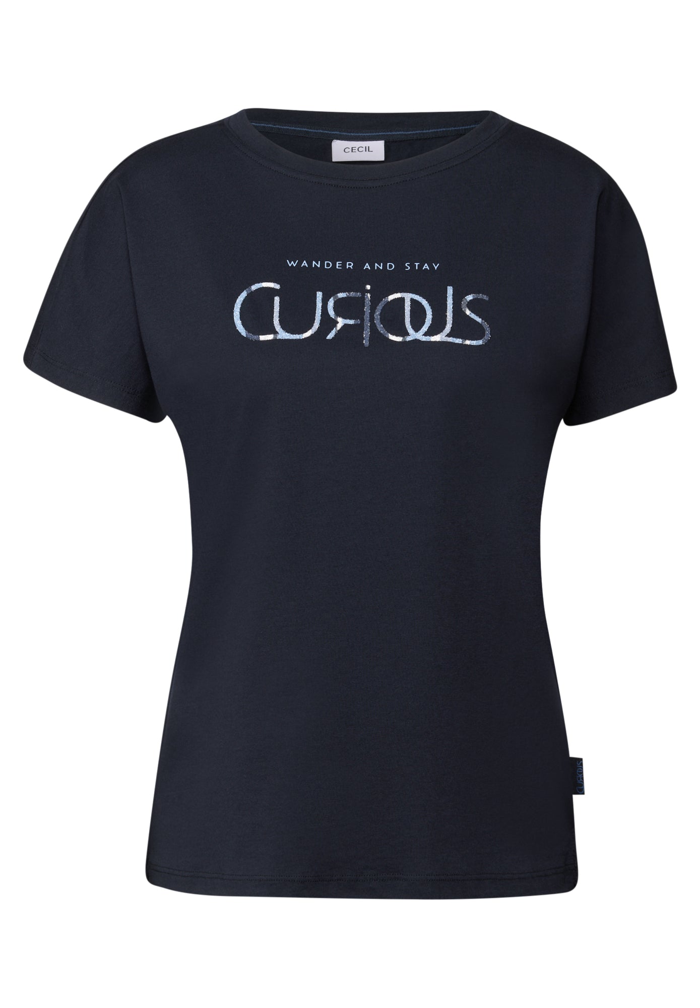 Cecil T-Shirts  dunkelblau