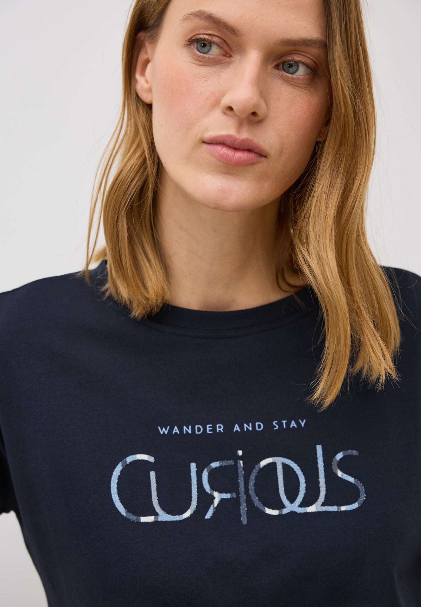 Cecil T-Shirts  dunkelblau