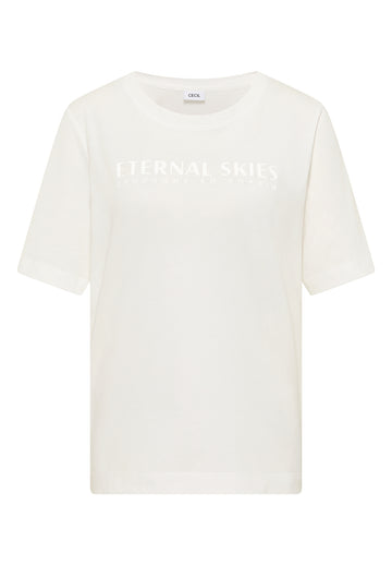 T-Shirt mit Wording Artwork