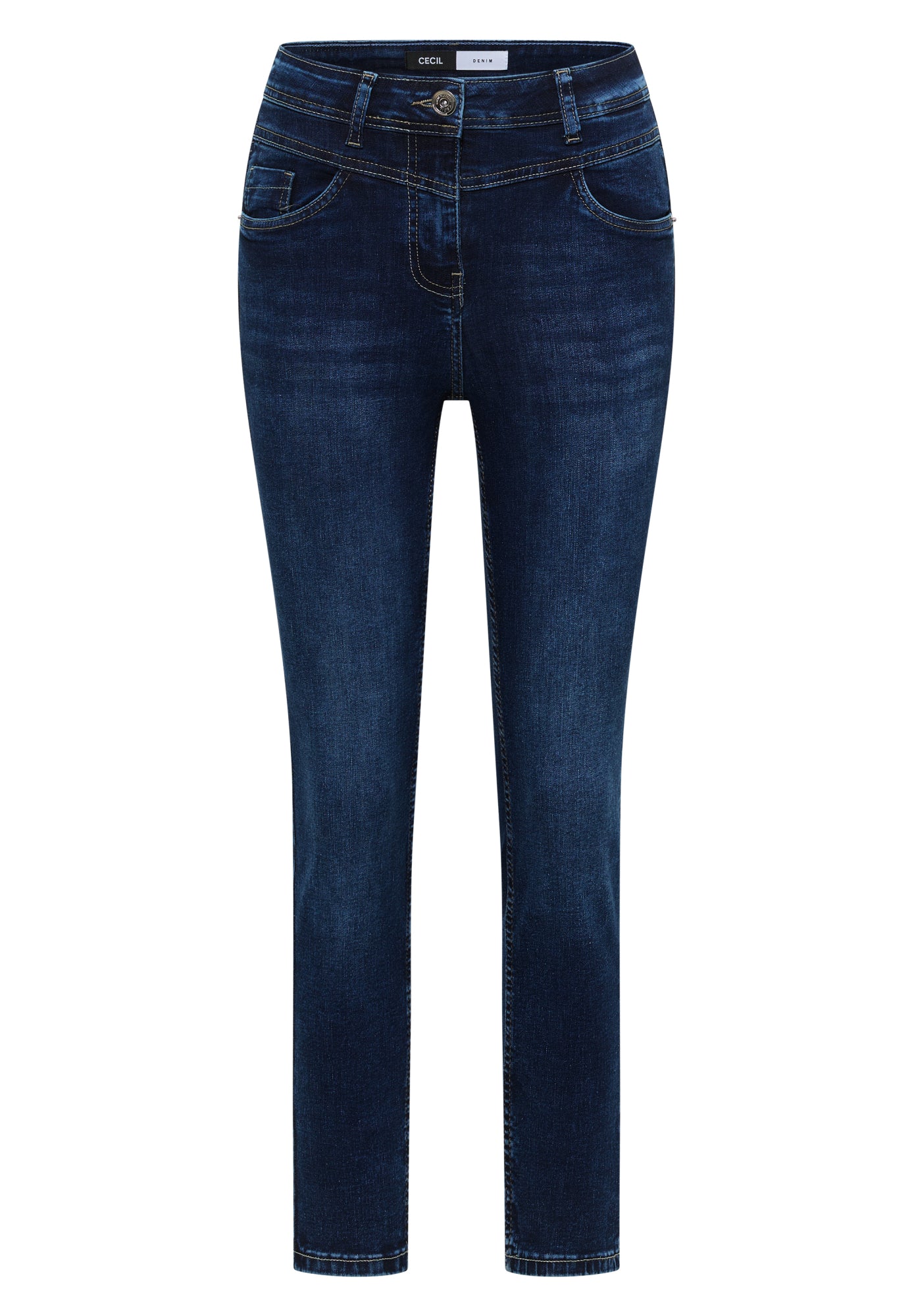Cecil Skinny, Slim  dunkelblau