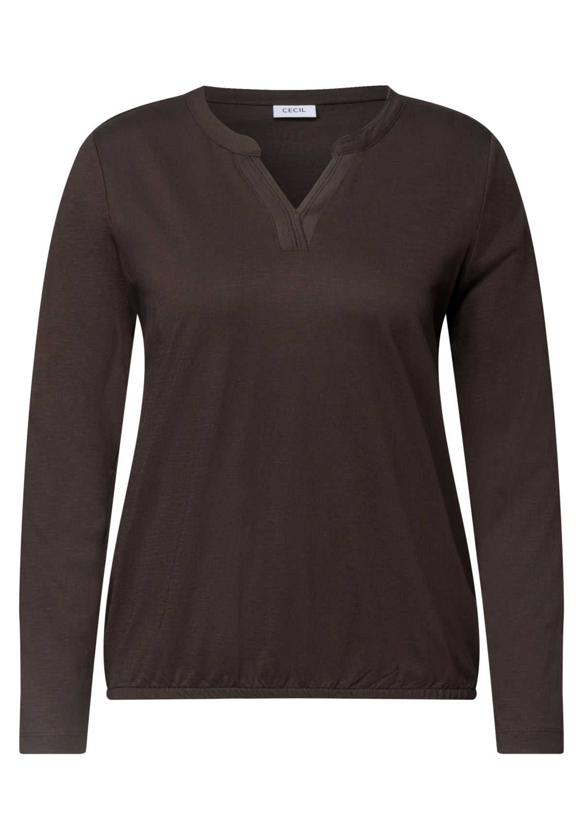 Cecil Langarmshirts  braun