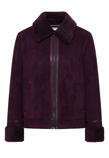 Veloursjacke