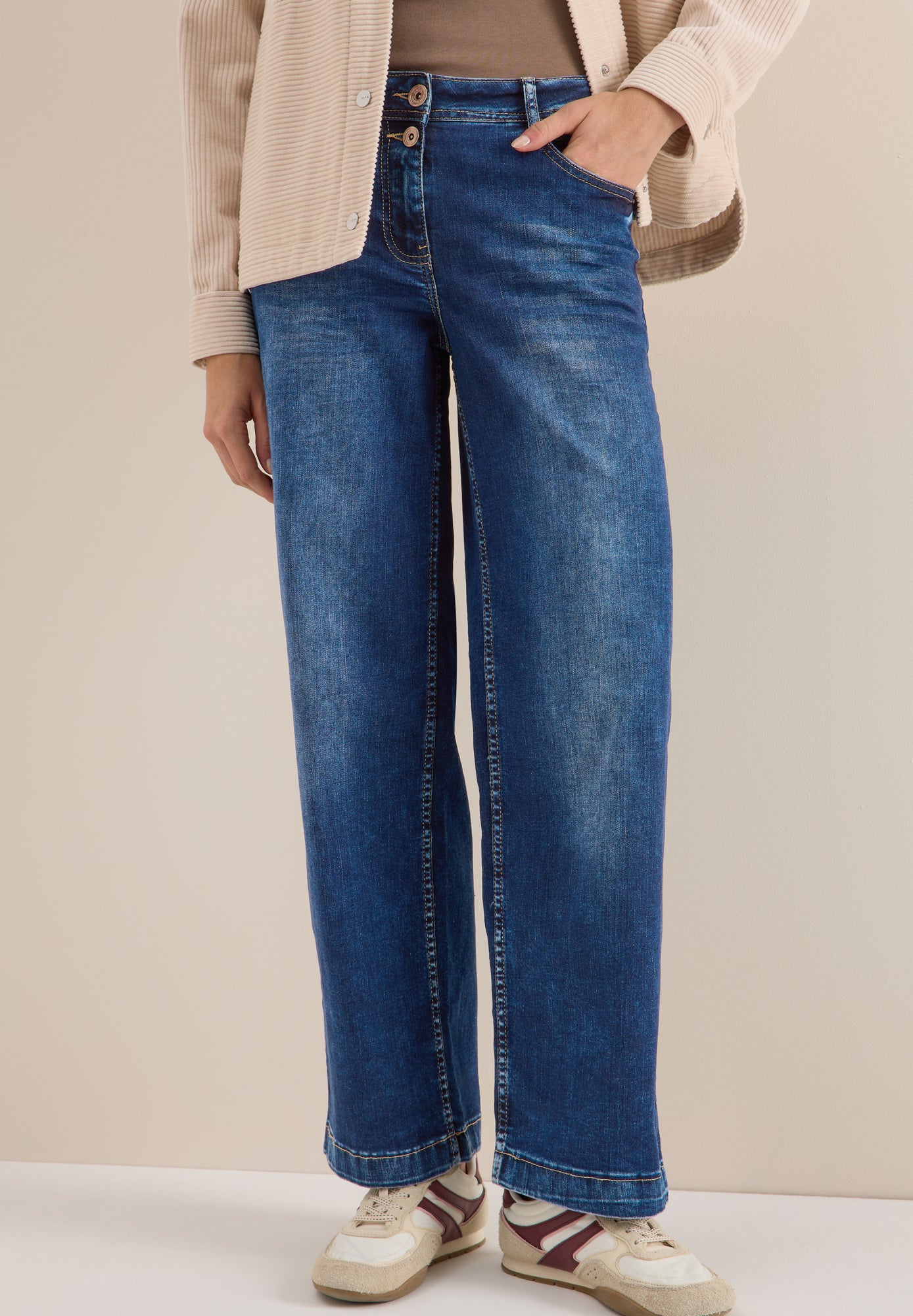 Cecil Straight  blau