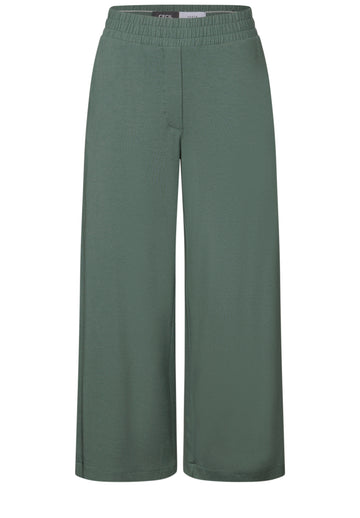 Wide Leg Jersey-Hose