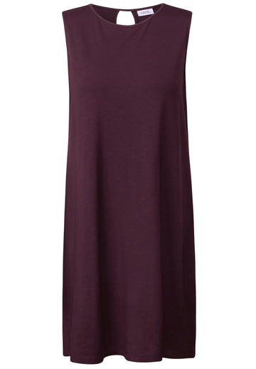 Ärmelloses Jersey-Kleid