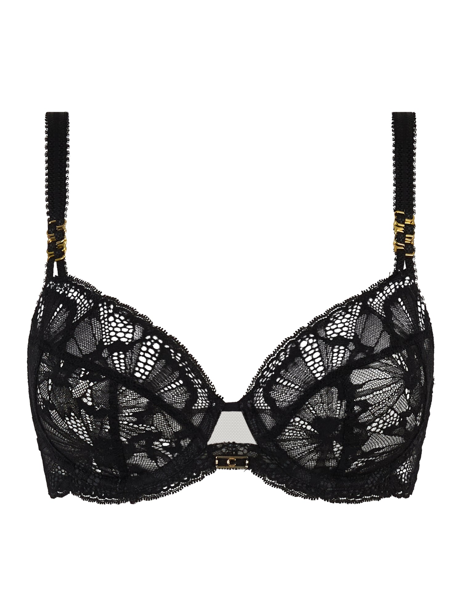 Chantelle Push-up-BHs  schwarz