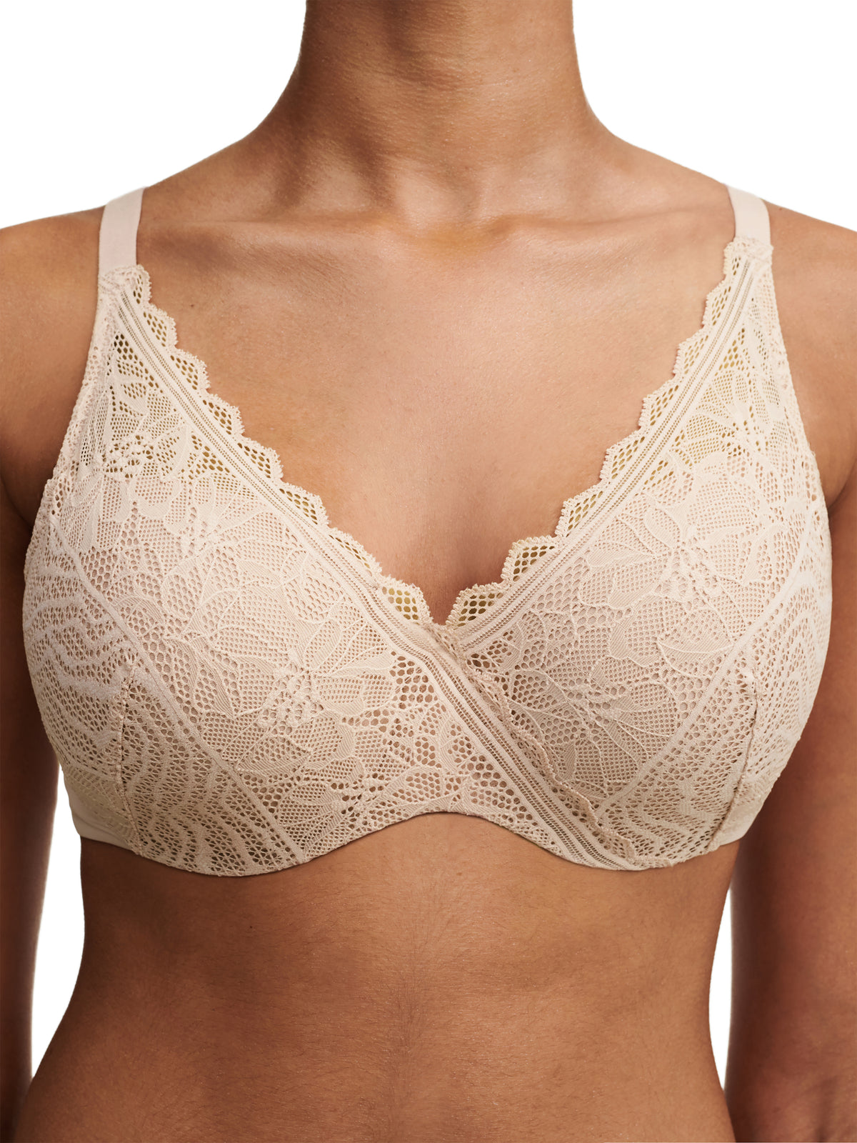 Chantelle Push-up-BHs  beige