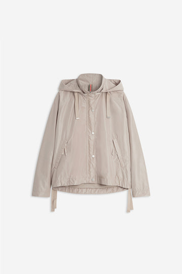 CICATA Leichte Funktionsjacke mit abnehmbarer Kapuze