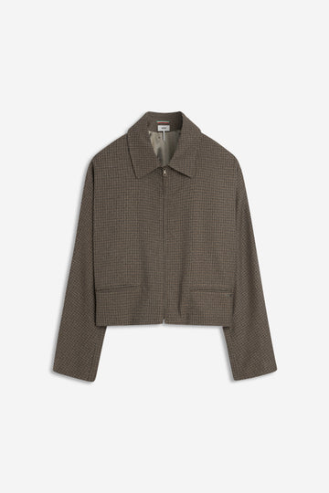 CILERA Kurzjacke im Hahnentritt-Look