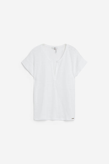 Shirt mit Tunika-Ausschnitt